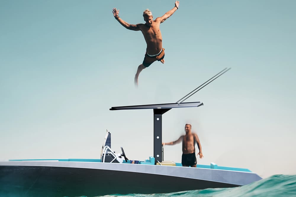 Pixii electric yacht